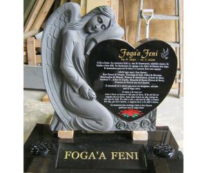 61994 Carved Angel Heart